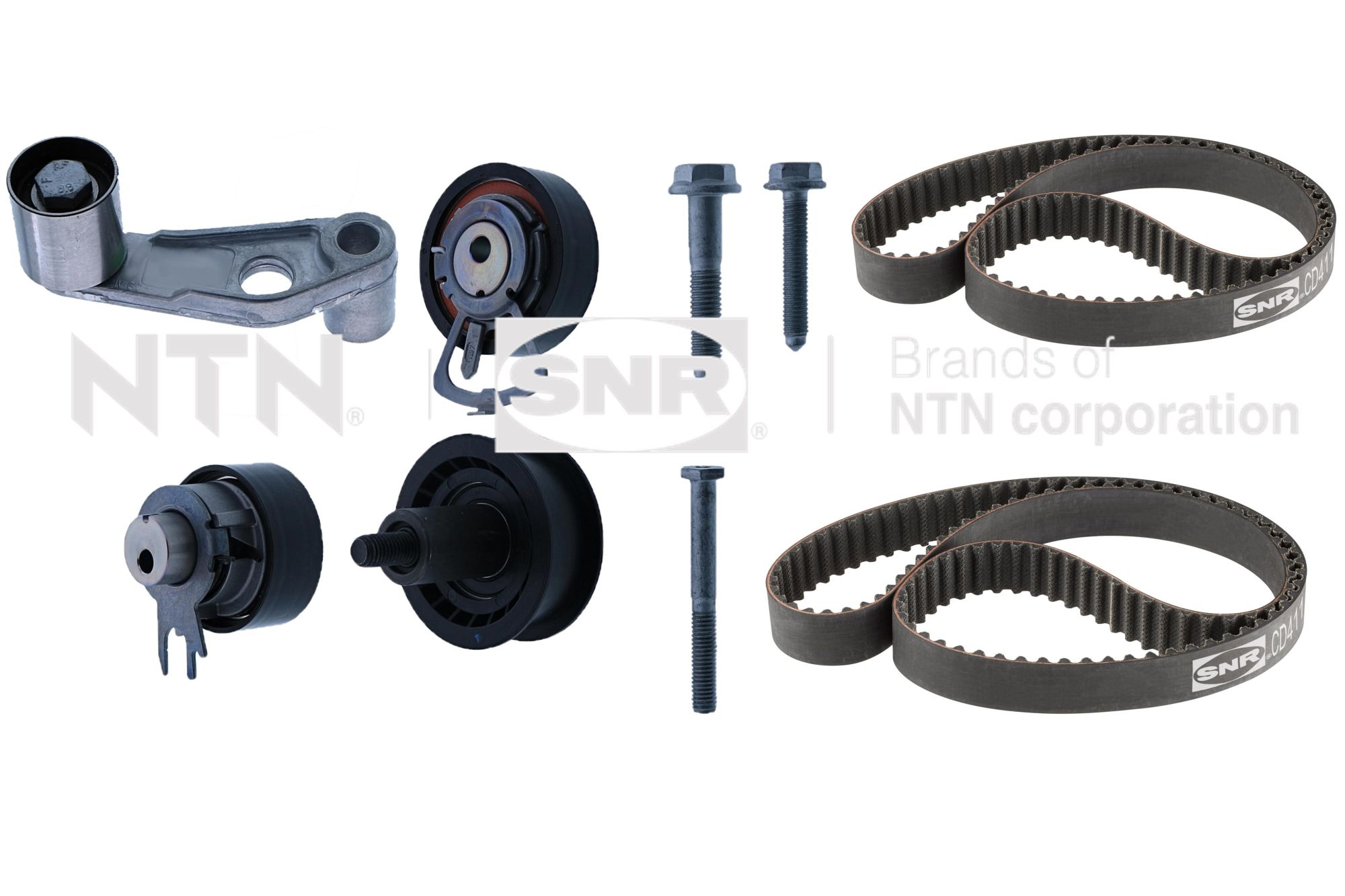 Kit cinghie dentate NTN-SNR KD457.25