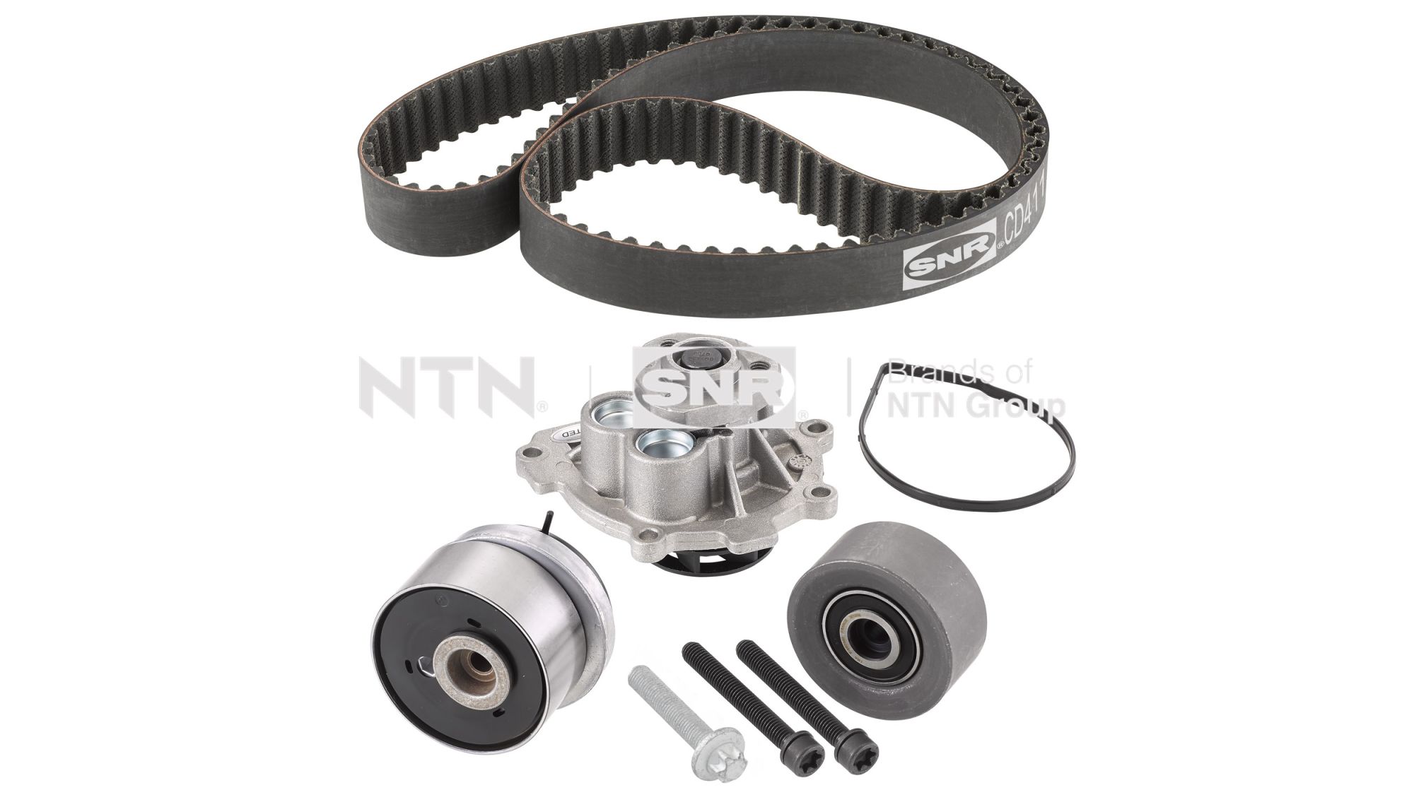 Pompa acqua e kit cinghie dentate NTN-SNR KDP453.260