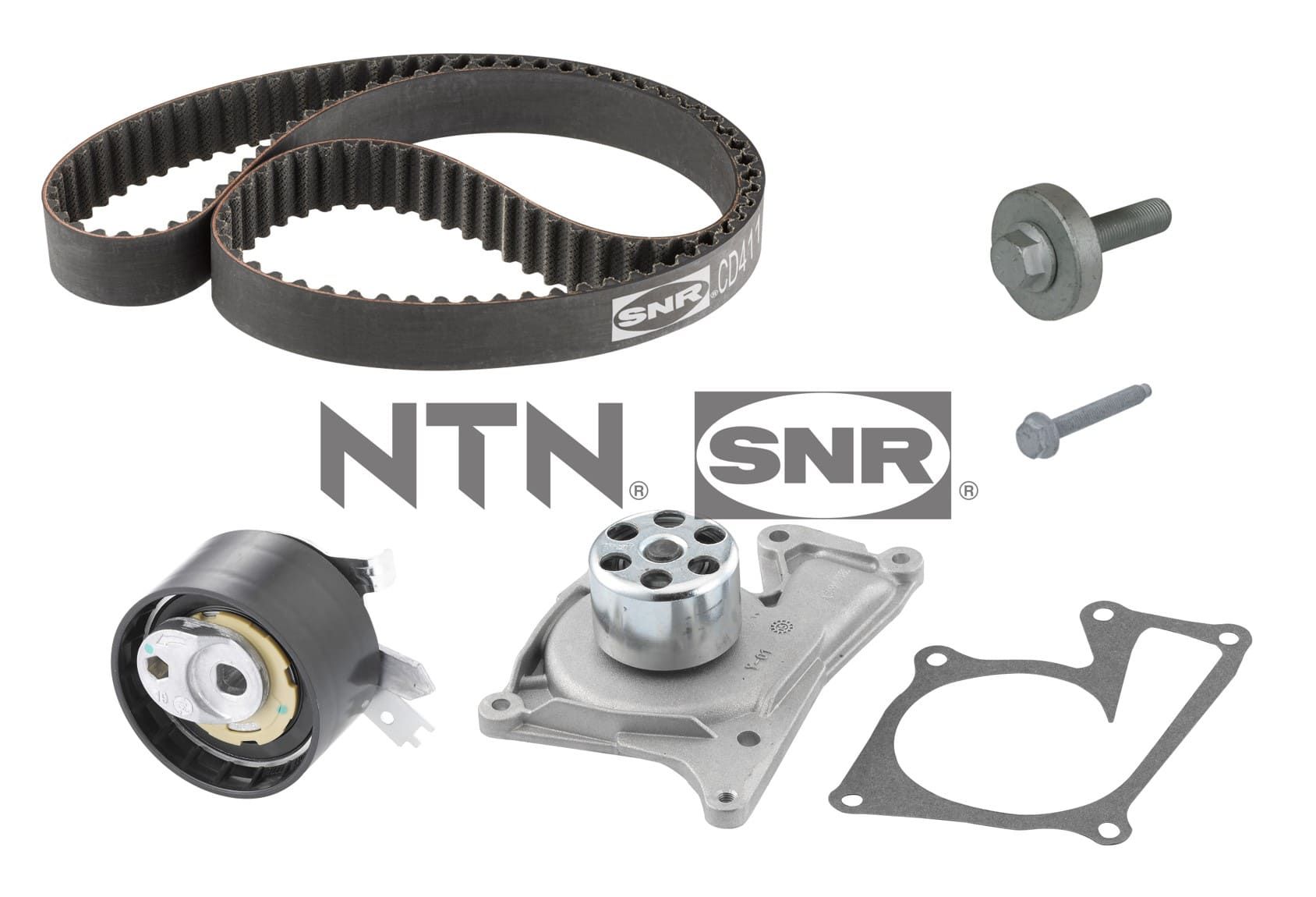 Pompa acqua e kit cinghie dentate NTN-SNR KDP455.640