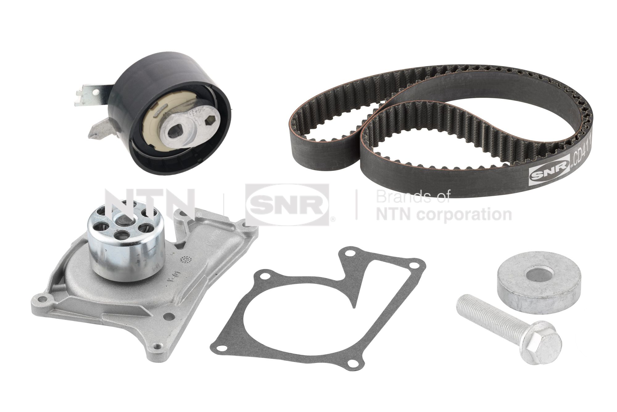 Pompa acqua e kit cinghie dentate NTN-SNR KDP455.650
