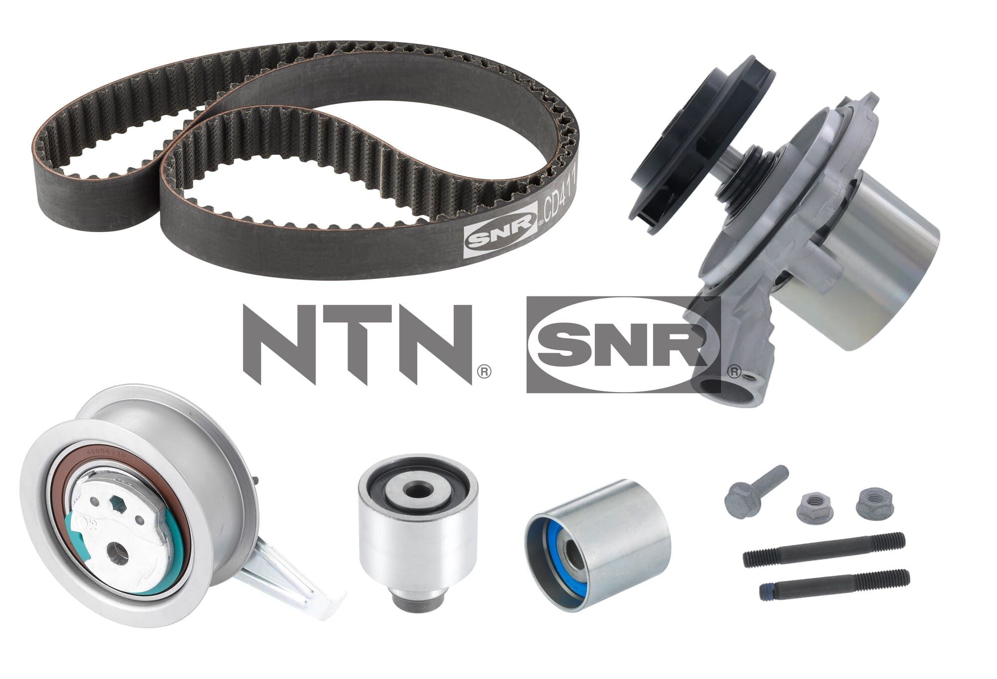 Pompa acqua e kit cinghie dentate NTN-SNR KDP457.790
