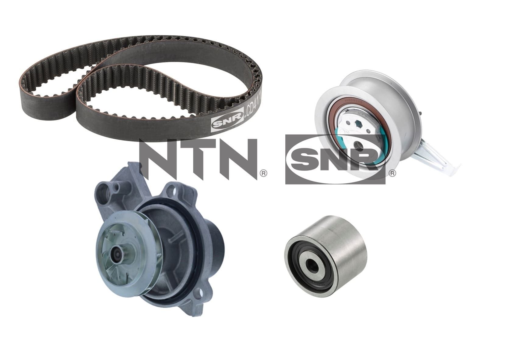 Pompa acqua e kit cinghie dentate NTN-SNR KDP457.830