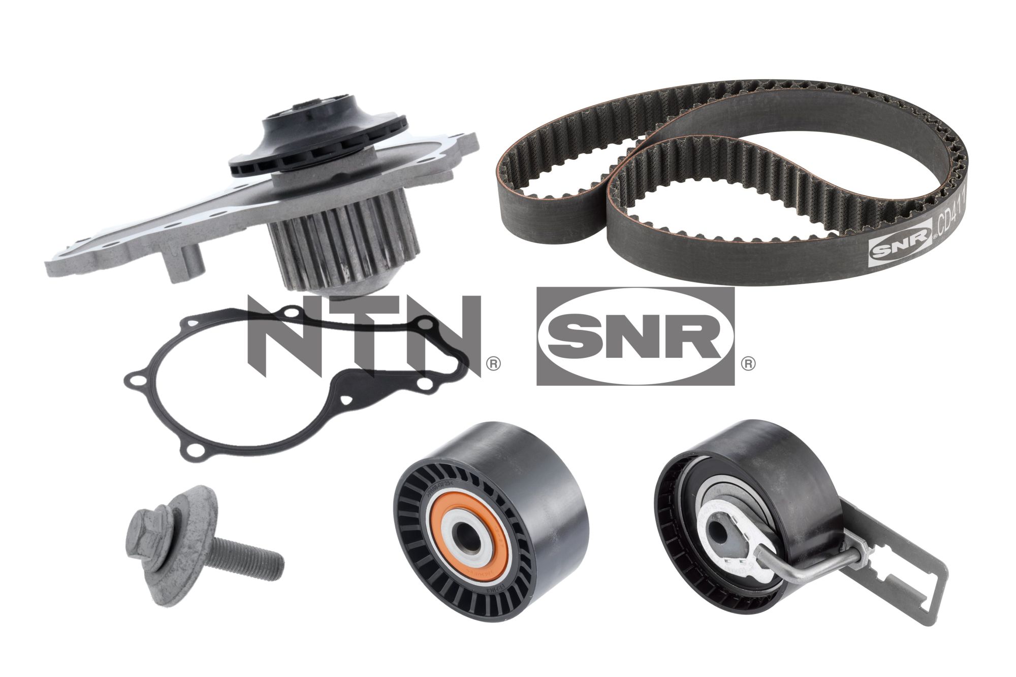 Pompa acqua e kit cinghie dentate NTN-SNR KDP459.670