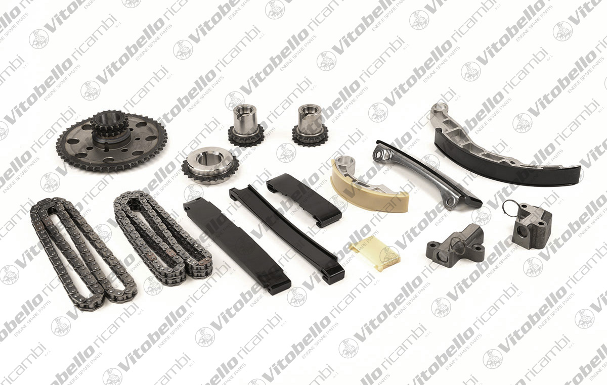 VITOBELLO KIT DISTR. CATENA NISSAN YD25 15 PZ