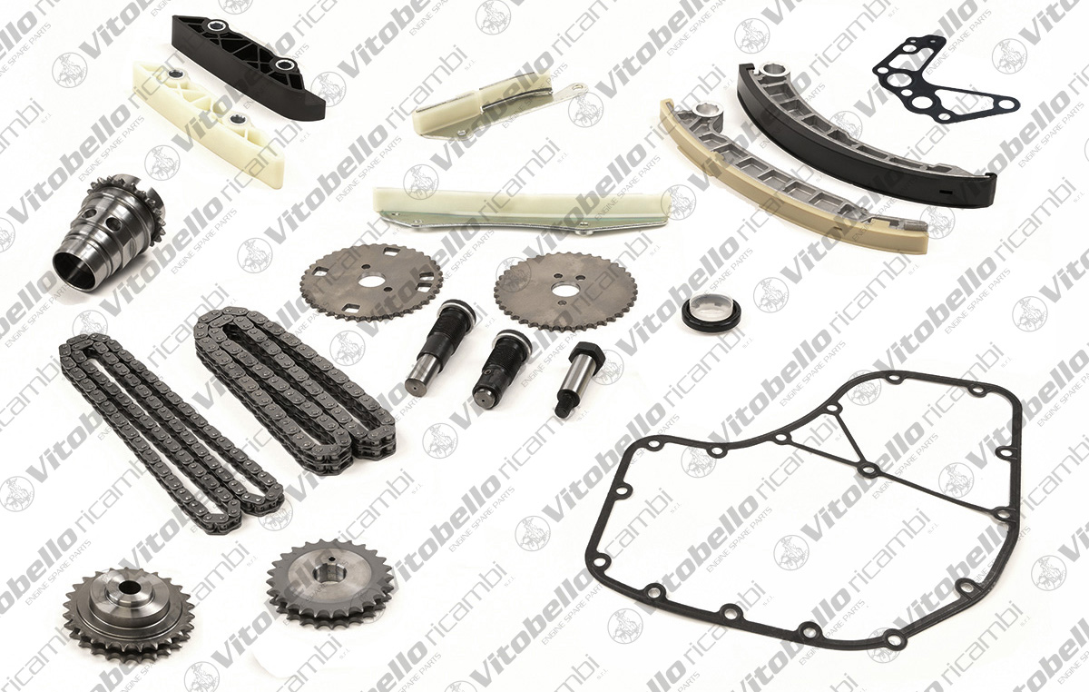 VITOBELLO KIT DISTR. CATENA IVECO F1CE3481E 19 PZ