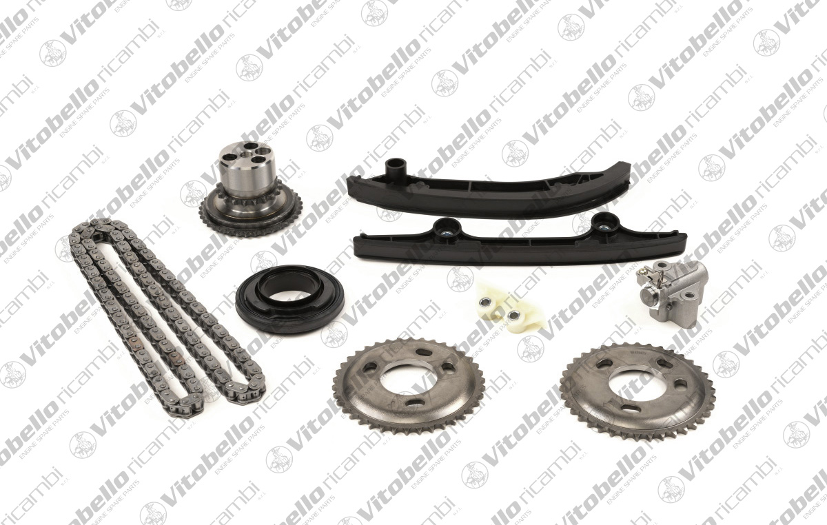 VITOBELLO KIT DISTR. CATENA PEUGEOT 4HU 9 PZ