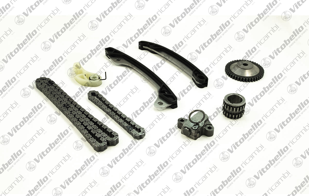 VITOBELLO KIT DISTR. CATENA RENAULT H4B 8 PZ