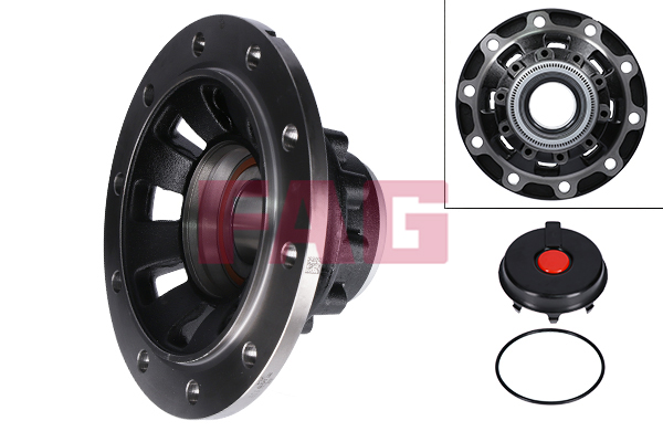 Wheel hub with bearing SAF