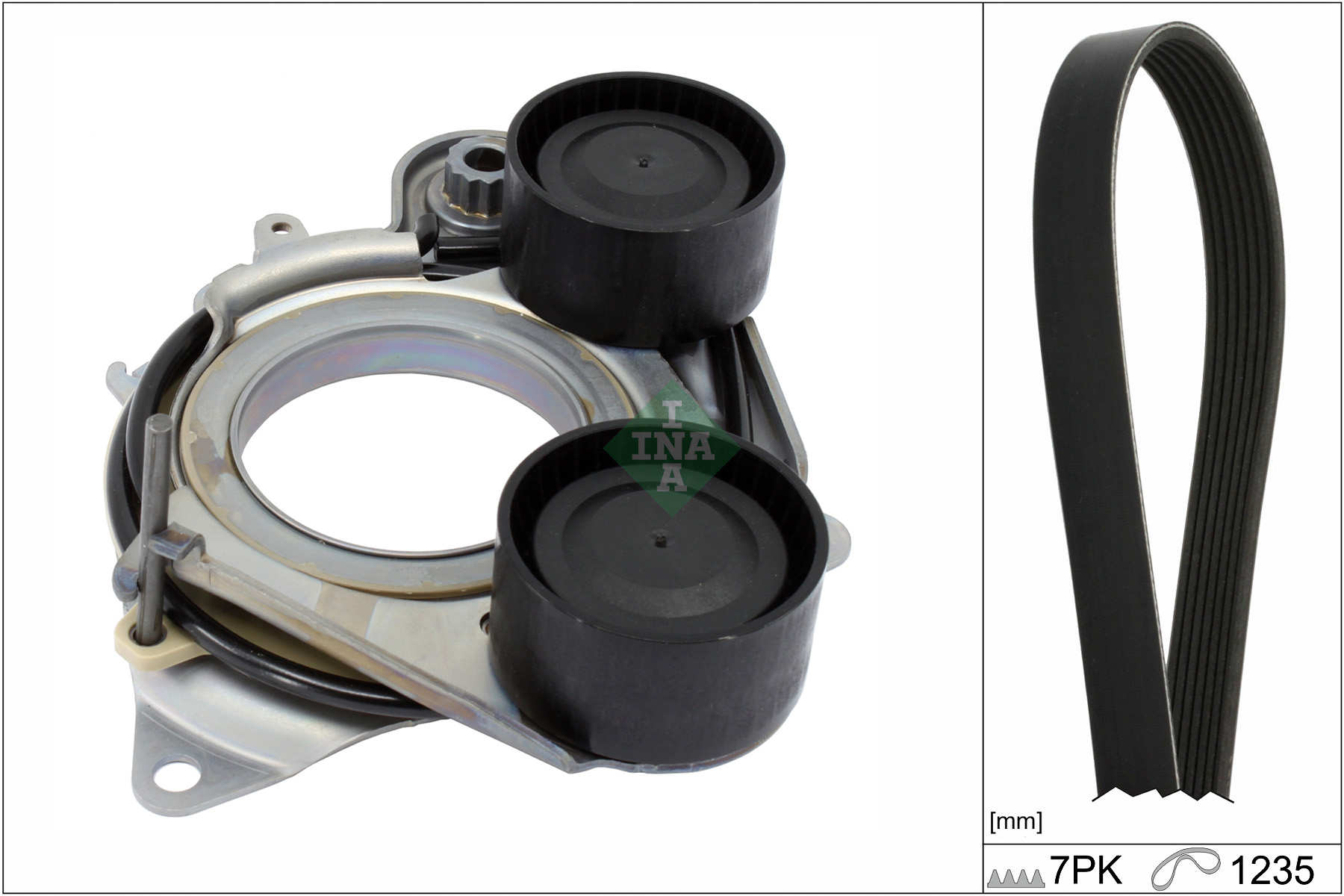 Kit cinghie poly-v INA 529059410