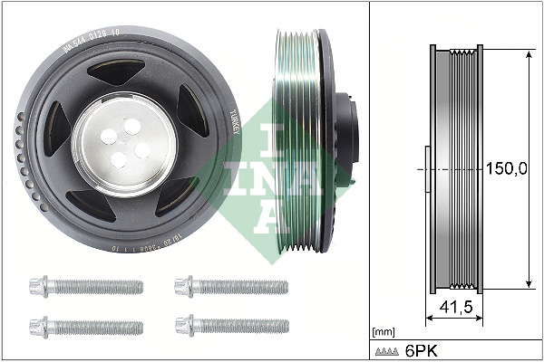 INA DAMPER PULEGGIA ALBERO MOTORE