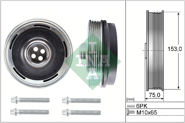 DAMPER PULEGGIA ALBERO MOTORE