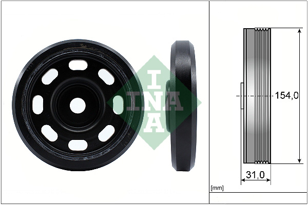 INA DAMPER PULEGGIA ALBERO MOTORE