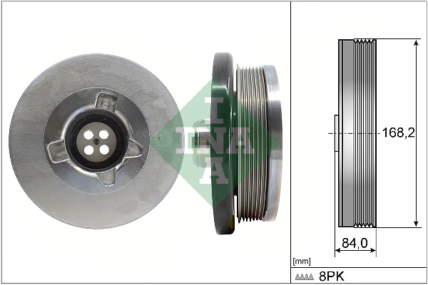 INA DAMPER PULEGGIA ALBERO MOTORE BMW