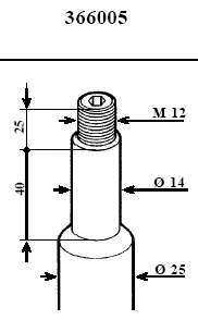 Ammortizzatore KYB 366005