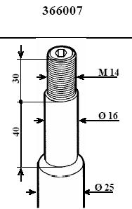 Ammortizzatore KYB 366007