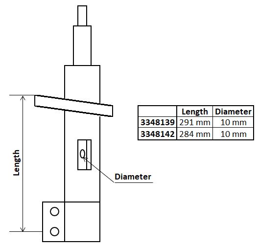 Ammortizzatore KYB 3348142