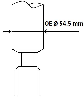 Ammortizzatore KYB 341301
