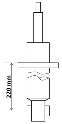 Ammortizzatore KYB 3418024