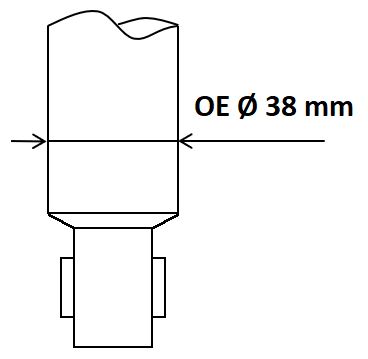 Ammortizzatore KYB 3430076