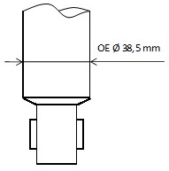 Ammortizzatore KYB 343827