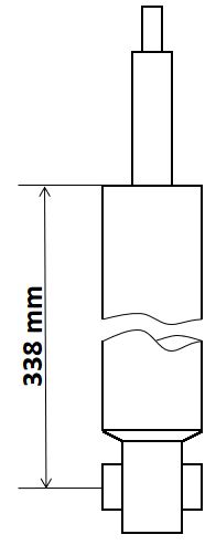 Ammortizzatore KYB 344459