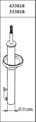 Ammortizzatore KYB 633818