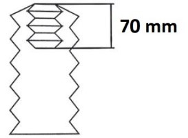 Kit parapolvere, ammortizzatore KYB 910357
