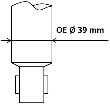 Ammortizzatore KYB 3438001
