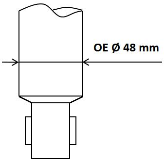 Ammortizzatore KYB 349122