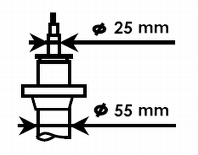 Ammortizzatore KYB 335808