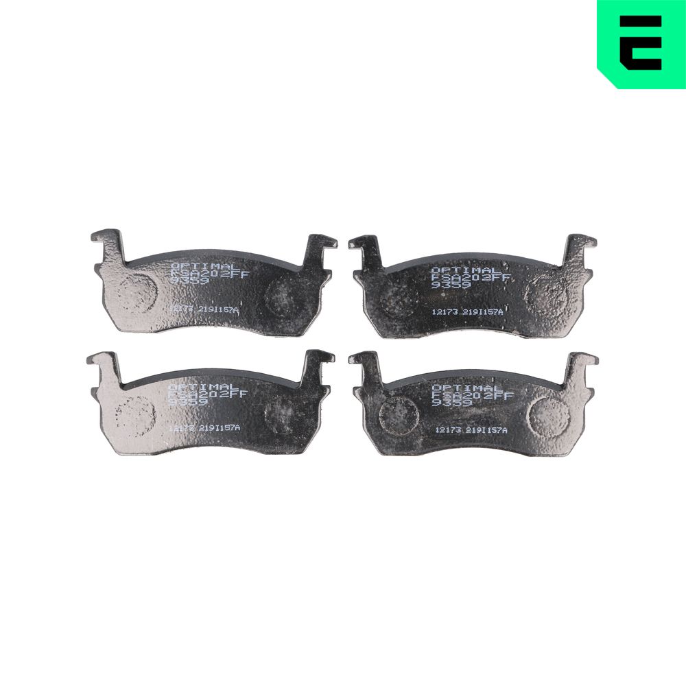 KIT PASTIGLIE FRENO, FRENO A DISCO