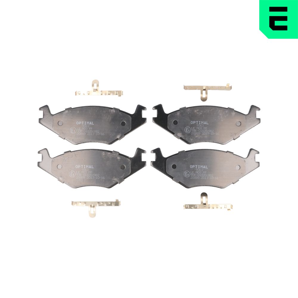 KIT PASTIGLIE FRENO, FRENO A DISCO