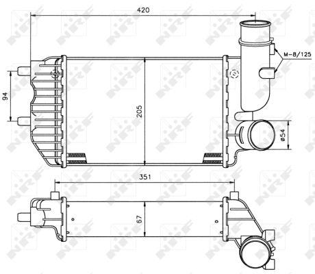 NRF INTERCOOLER