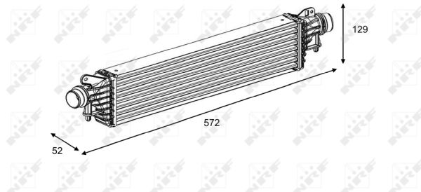 NRF INTERCOOLER