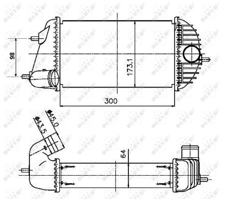 NRF INTERCOOLER