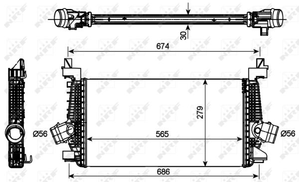 NRF INTERCOOLER