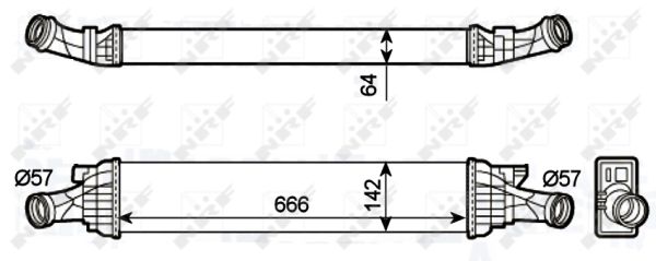 NRF INTERCOOLER