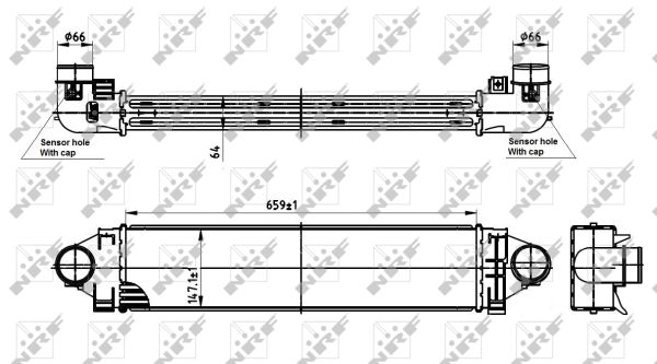 NRF INTERCOOLER