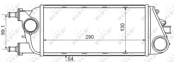 NRF INTERCOOLER