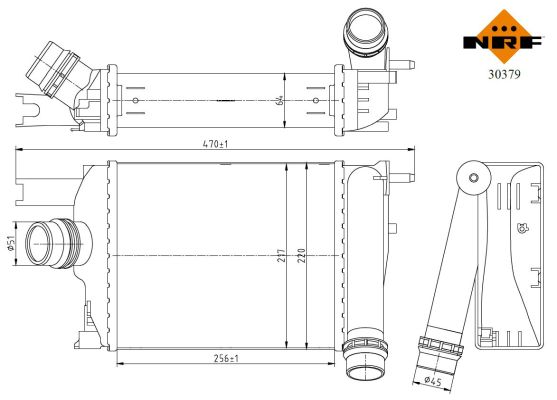 NRF INTERCOOLER