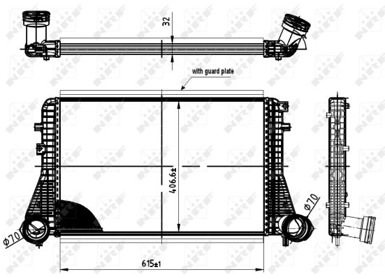 NRF INTERCOOLER