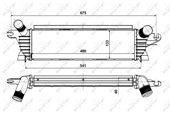 NRF INTERCOOLER