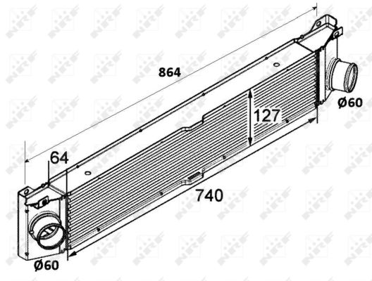 NRF INTERCOOLER