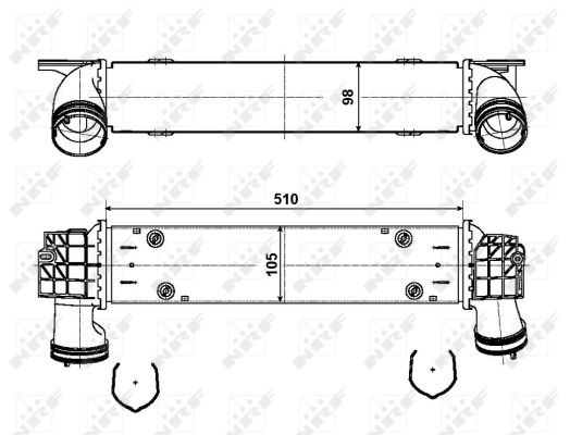 NRF INTERCOOLER