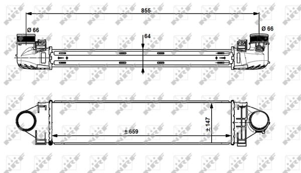 NRF INTERCOOLER