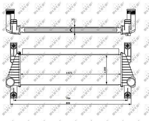 NRF INTERCOOLER
