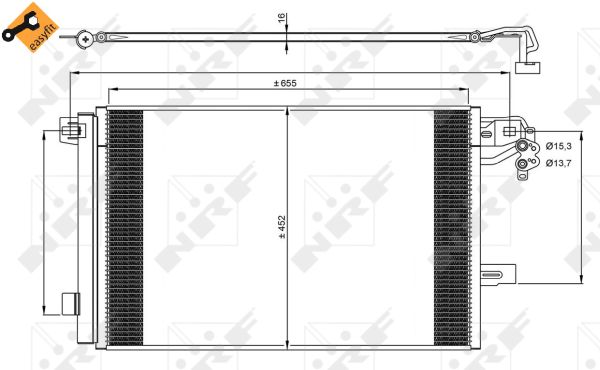 NRF CONDENSATORE