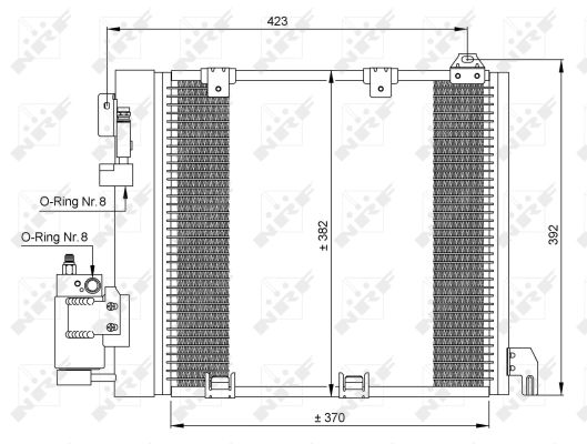 NRF CONDENSATORE