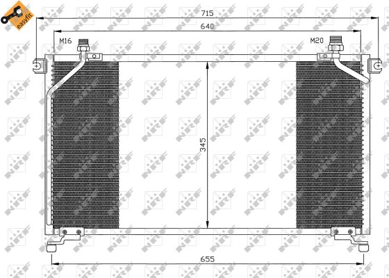 NRF CONDENSATORE