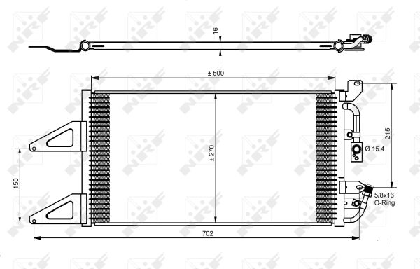 NRF CONDENSATORE